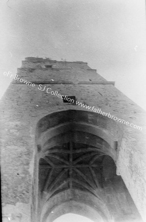 ABBEY LOOKING UP AT TOWER